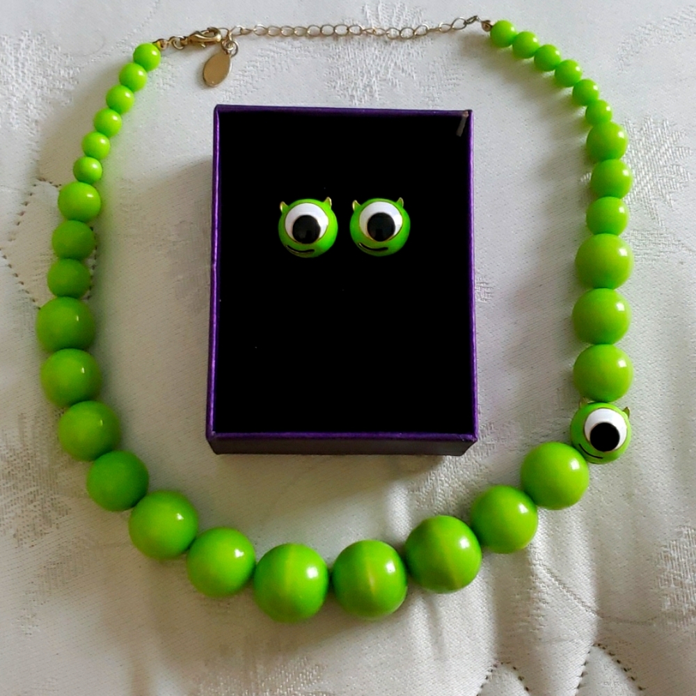 Monsters inc jewelry set
